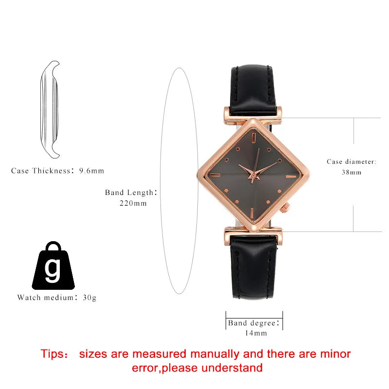 LuxeLeather Watch