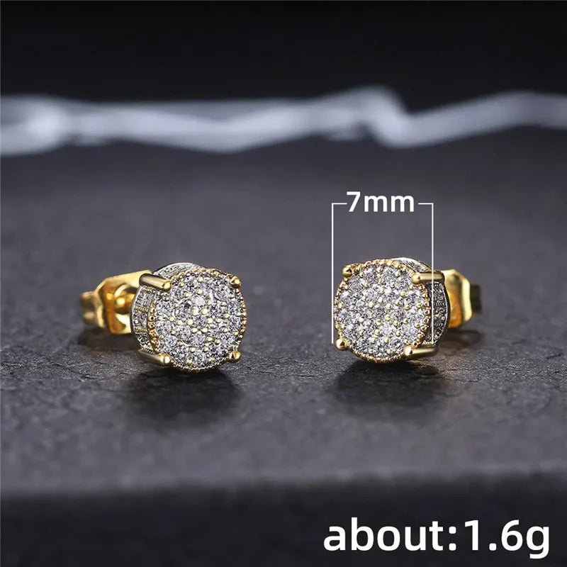 RoundLuxe Studs