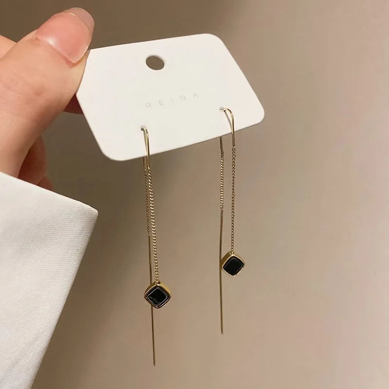 LuxeTassel Earrings
