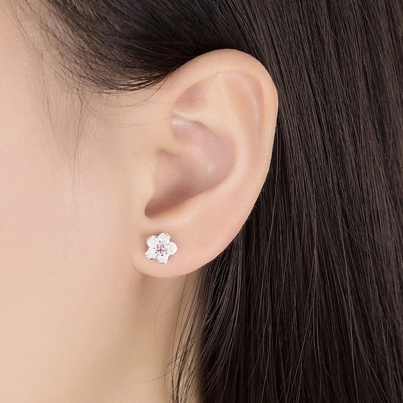 VioletBloom Studs