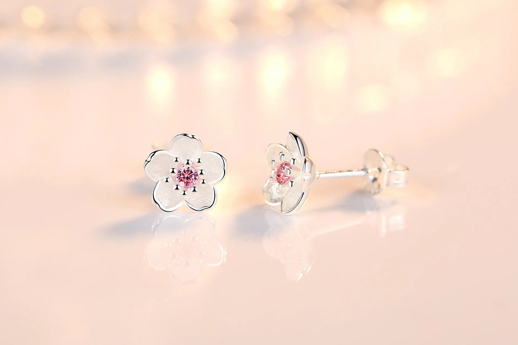 VioletBloom Studs