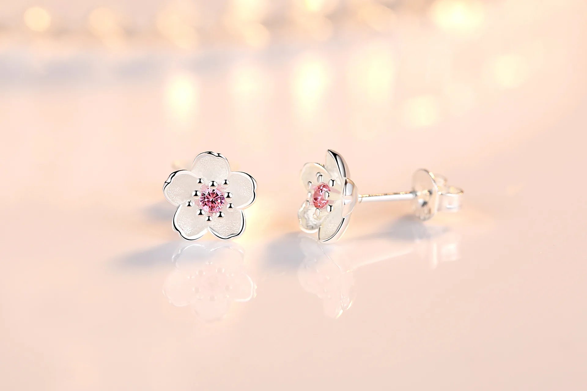 VioletBloom Studs