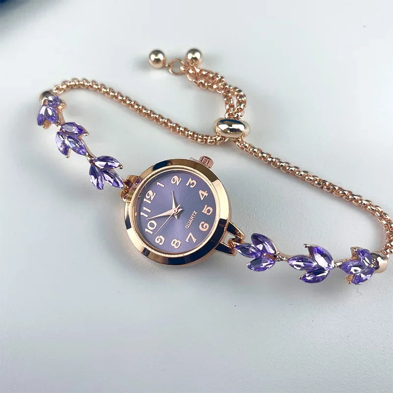 Rhinestone Glow Watch