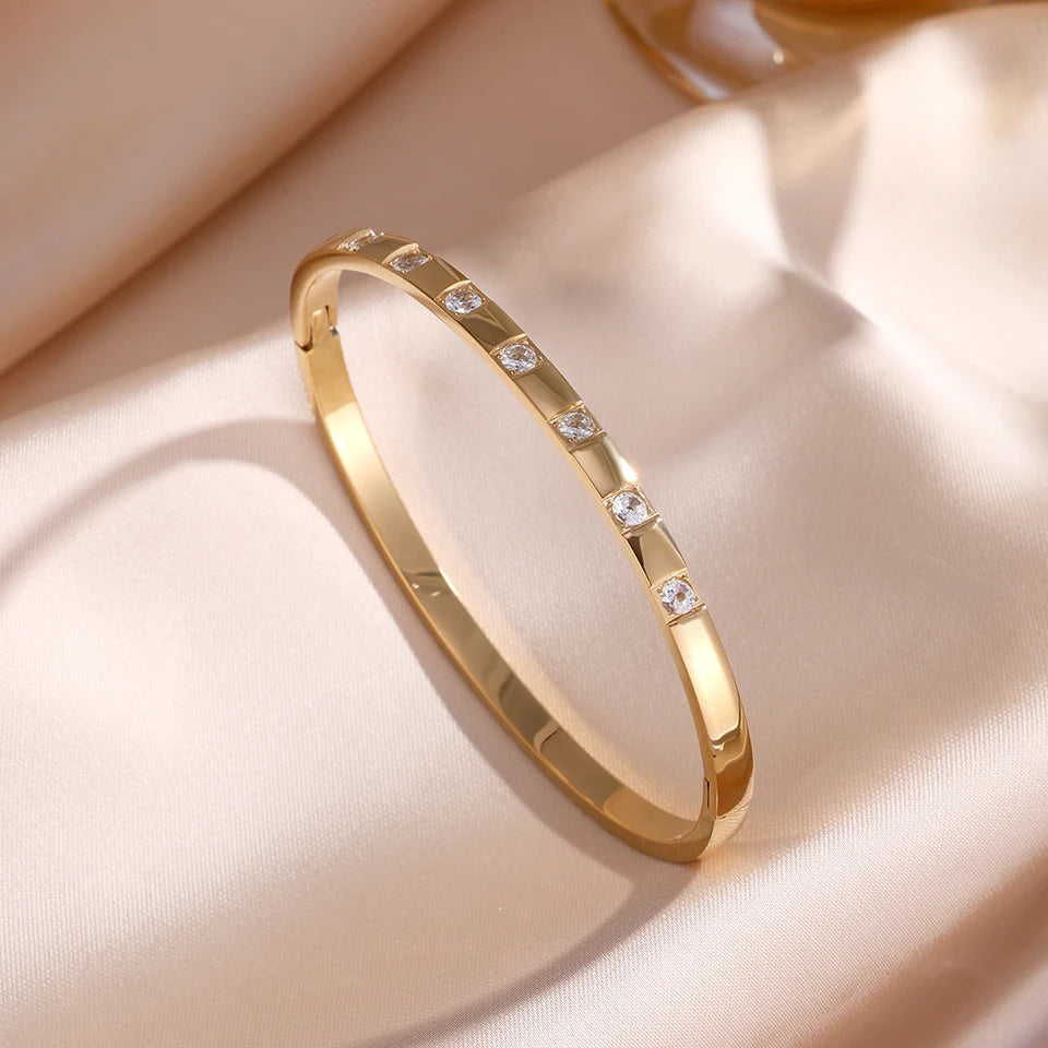 AuraZircon Bangle
